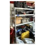 SHELVING UNIT CONTENTS NOT INCLUDED 7'H