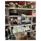 SHELVING UNIT CONTENTS NOT INCLUDED 7'H