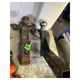 TRAILER HITCH BALL MOUNTS, DUAL & SINGLE BALLS.
