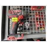 MILWAUKEE CORDLESS IMPACT DRIVER AWA59M.
