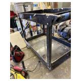 WIDE ROLLING 2 TIER CART APPROX. 3