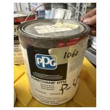 PPG DURETHANE DTM URETHANE PAINT, COAL CHARCOAL,