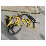 YELLOW & BLACK INDUSTRIAL SAFETY HARNESSES W/