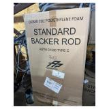 ALCOT PLASTICS STANDARD BACKER ROD, CLOSED CELL