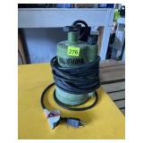 DRUMMOND UTILITY PUMP, GREEN HOUSING, EXTENDED