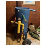 BLAST-IT-ALL ABRASIVE BLASTER, MOBILE UNIT,