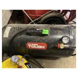 HYPER TOUGH AIR TANK W/ GAUGE, HOSE. ADDITNL AIR