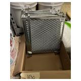 GALVANIZED METAL MESH PET PEN PANELS.