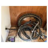 HEAVY DUTY INDUSTRIAL RUBBER HOSES, COILED, W/
