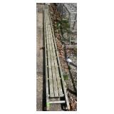 ALUMINUM SCAFFOLD PLANK, MODEL 2020, 250 LB RATED