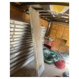 SCAFFOLD ALUMINUM WORK PLATFORMS, WOOD DECK.