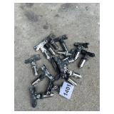 ASSORTED AIRLESS PAINT SPRAY TIPS, VARIOUS FAN