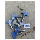 GRACO REVERSIBLE AIRLESS PAINT SPRAYER TIPS,