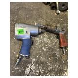 PNEUMATIC IMPACT WRENCH & AIR HAMMER CHISEL.