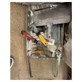 PAINT TRAY, ROLLER GRID, DRYWALL KNIFE,