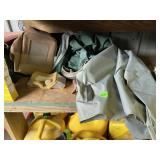WELDING HELMET, METAL HEADGEAR, RESPIRATOR