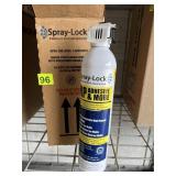 6 CANS OF SPRAY-LOCK FRP ADHESIVE & MORE SPRAY