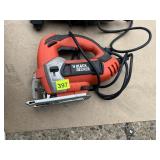 BLACK+DECKER CORDED JIGSAW, ORANGE AND GRAY