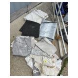 FABRIC DROP CLOTHS, HEAVY DUTY.
