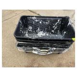 PLASTIC WIDE PAINT ROLLER BUCKETS W/ HANDLES 5