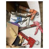 RED DEVIL CAULK GUNS, 3M SANDPAPER ASSORTMENT,