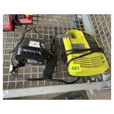 RYOBI ONE+ LITHIUM+ 18V BATTERY CHARGERS.