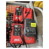 SKIL PWR CORE 20 2.0AH LI-ION BATTERIES W/ AUTO