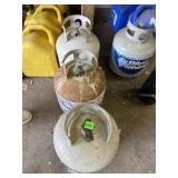 BLUE RHINO 20 LB PROPANE CYLINDER, UNBRANDED
