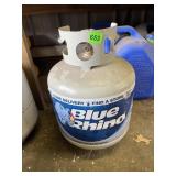 BLUE RHINO 15 LB PROPANE TANK.