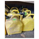 SCEPTER PELIGRO DIESEL FUEL CANS, YELLOW, APPROX