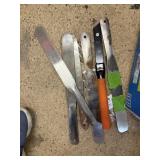 ALLWAY & MTC GARDENPRO PUTTY KNIVES, SPATULAS,