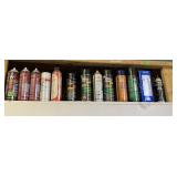 ASSORTED AUTOMOTIVE FLUIDS, SPRAY ADHESIVES,