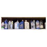 ASSORTED AUTOMOTIVE FLUIDS, VALVOLINE, NAPA,
