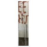 INDUSTRIAL SPRAY EXTENSIONS, ASSORTED METAL,