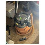 RIDGID WET/DRY SHOP VAC W/ FLEX HOSE, ORANGE