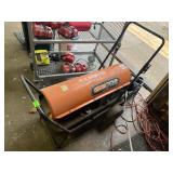 DYNA-GLO PRO 125,000 BTU FORCED AIR HEATER,