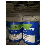 RUST-OLEUM METAL PRIMER, WHITE, ONE GALLON.