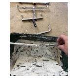 PAINT ROLLER FRAMES, PLASTIC PAINT TRAY.