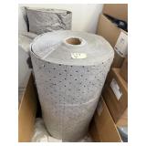 GREY PERFORATED ABSORBENT ROLL.