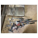 WOOSTER METAL PAINT TRAY, TOUGHBUILT UTILITY