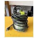 ELECTRIC SUBMERSIBLE UTILITY PUMP, GREEN HOUSING,