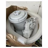FILTER PUMP ASSEMBLY, W/ HOSES, ACCESSORIES,