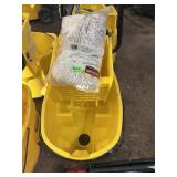 RUBBERMAID COMMERCIAL YELLOW MOP BUCKETS W/ NEW