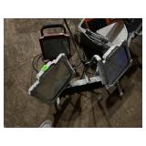 INDUSTRIAL FLOOD LIGHTS W/ STAND, PORTABLE WORK