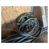 ASSORTED COILED CORDS, MULTICOLOR.
