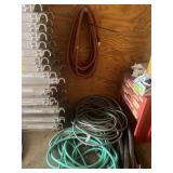 ASSORTED GARDEN HOSES, UTILITY HOSES, MIXED