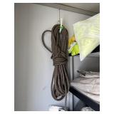 THICK BRAIDED UTILITY ROPE.
