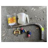 R-134A REFRIGERANT COUPLERS, BRASS PLUMBING