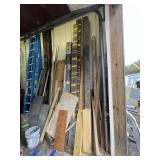 ASSORTED LUMBER, WOOD PLANKS VARIOUS SIZES.