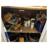 ASSORTED CLEANING SUPPLIES, PROPLUS SPONGES,
